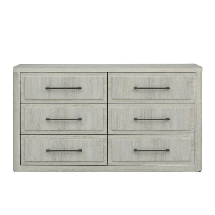 Veltra Collection 6-Drawer Dresser & Mirror