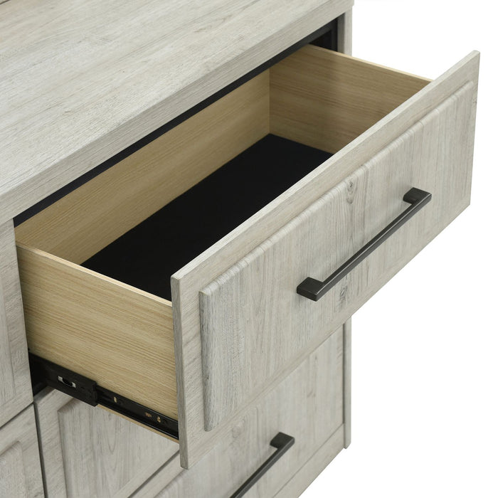 Veltra Collection 6-Drawer Dresser & Mirror