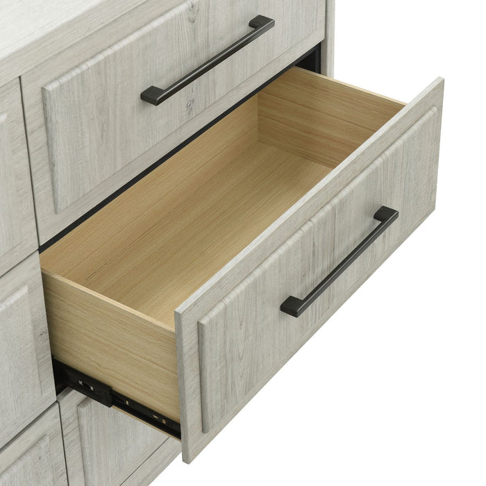 Veltra Collection 6-Drawer Dresser & Mirror