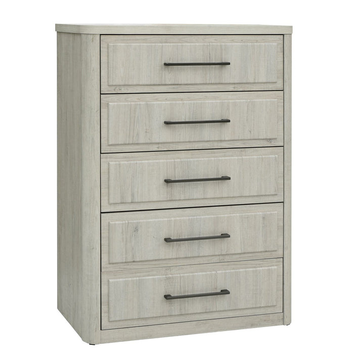 Veltra Collection Contemporary Farmhouse Panel Bedroom Set