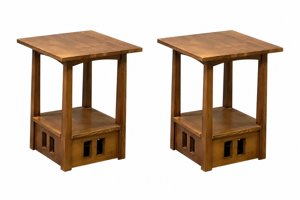 Arts and Crafts / Mission Style Taboret End Table - Model A29
