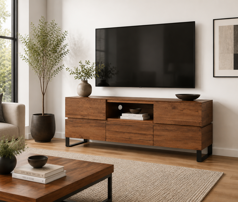 Gold Coast 59" TV Stand - Special Walnut