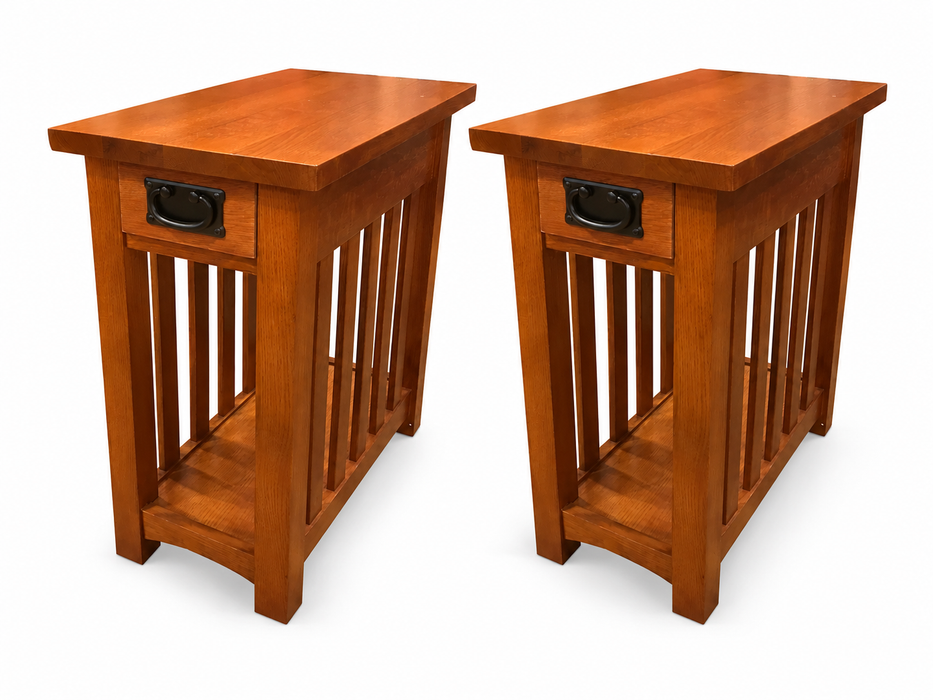 Arts & Crafts 1 Drawer Side Table