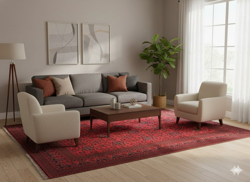 Sultanabad 100% wool Hand Made Rug - size 10' 1" x 12' 9"  (P)