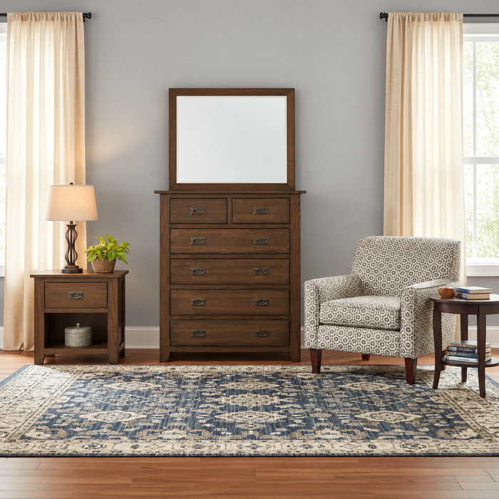 Mission 6 Drawer Dresser
