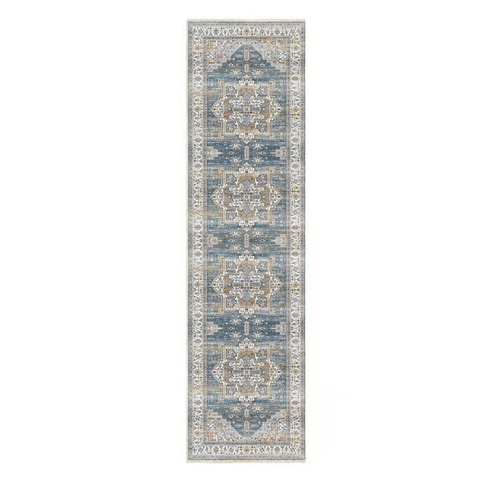 Serapi Collection Area Rug Ultra Soft Washable Rug, Non Slip Area Rug Indoor, Stain Resistant Rugs for Living Room Bedroom Vintage Home Decor