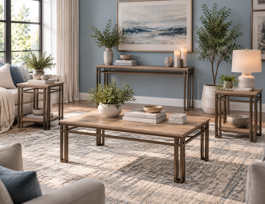 Elysian Collection coffee Table Wood Furniture