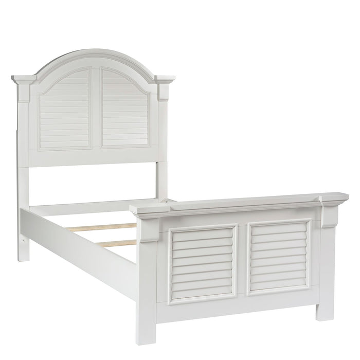 Alderra Classic Cottage Style Youth Panel Bed in Full and Twin Sizes