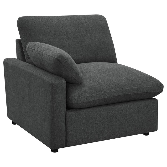 Cenra collection Modular Power Reclining Sofa – Dark Grey