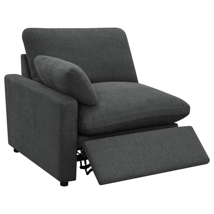 Cenra collection Modular Power Reclining Sofa – Dark Grey
