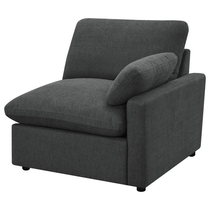 Cenra collection Modular Power Reclining Sofa – Dark Grey