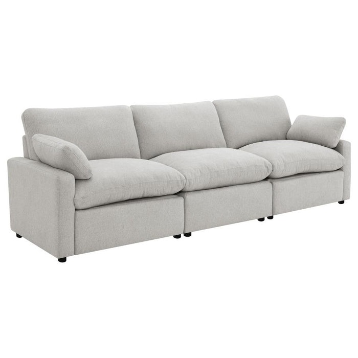 Cenra collection Modular Power Reclining Sofa  Grey