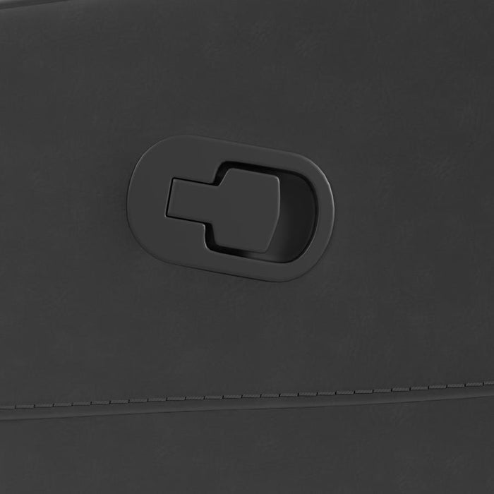 Luvano Luxurious Upholstered Recliner Chair - Charcoal