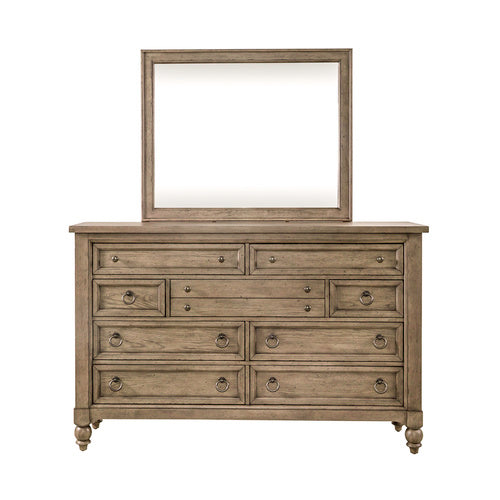 Americana Farmhouse 9 Drawer Dresser
