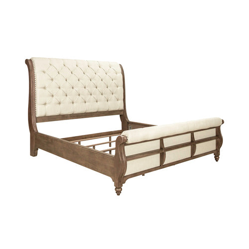 Americana Farmhouse Sleigh Bedroom Set