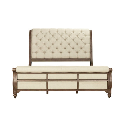 Americana Farmhouse Sleigh Bedroom Set