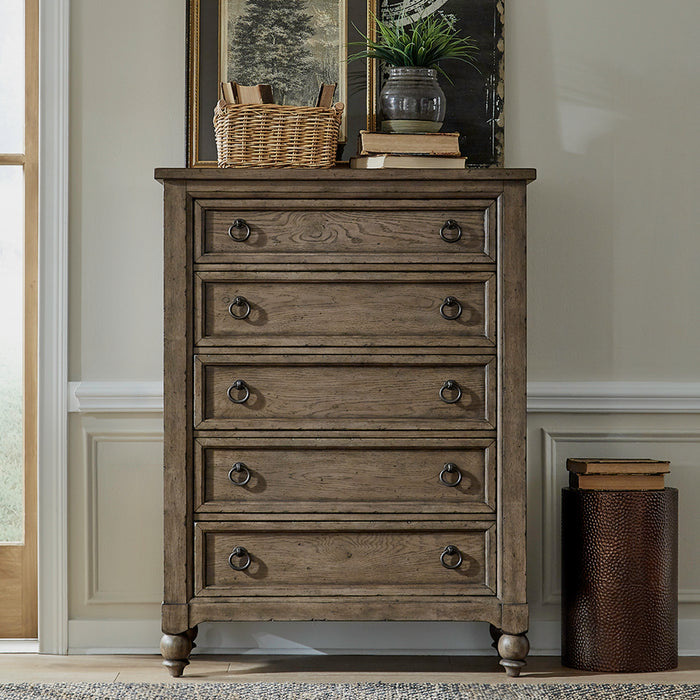 Americana Farmhouse Sleigh Bedroom Set