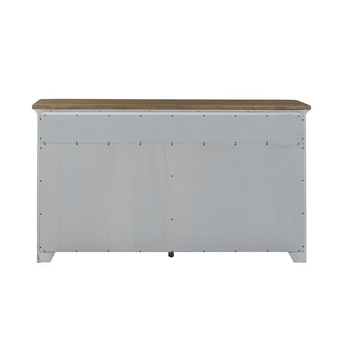 Hillstone Farmhouse Sideboard - Distressed White