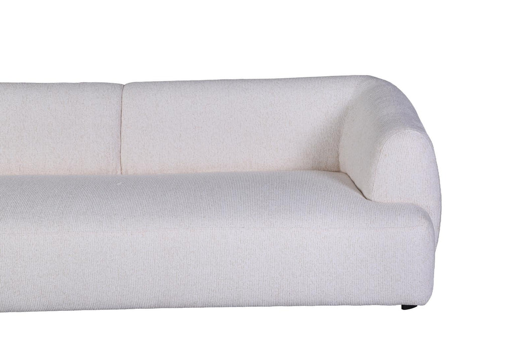 Opal Collection Modern Fabric 3-Seater Sofa – 91"