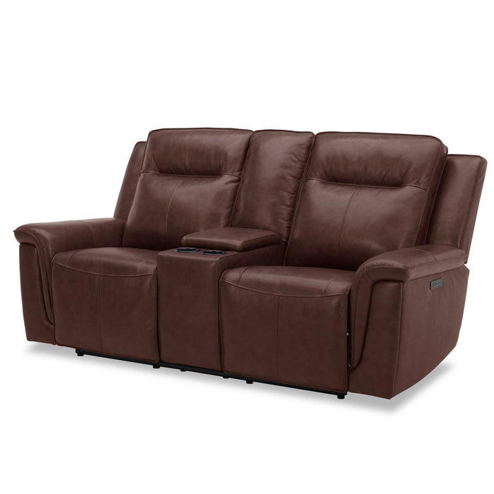 Opulent Rest Series Top Grain Leather Power Recliner Sofa Set