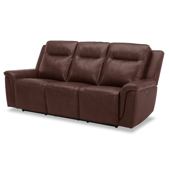 Opulent Rest Series Top Grain Leather Power Recliner Sofa Set