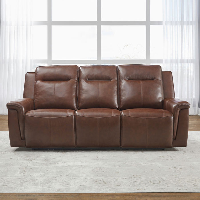 Opulent Rest Series Top Grain Leather Power Recliner Sofa Set
