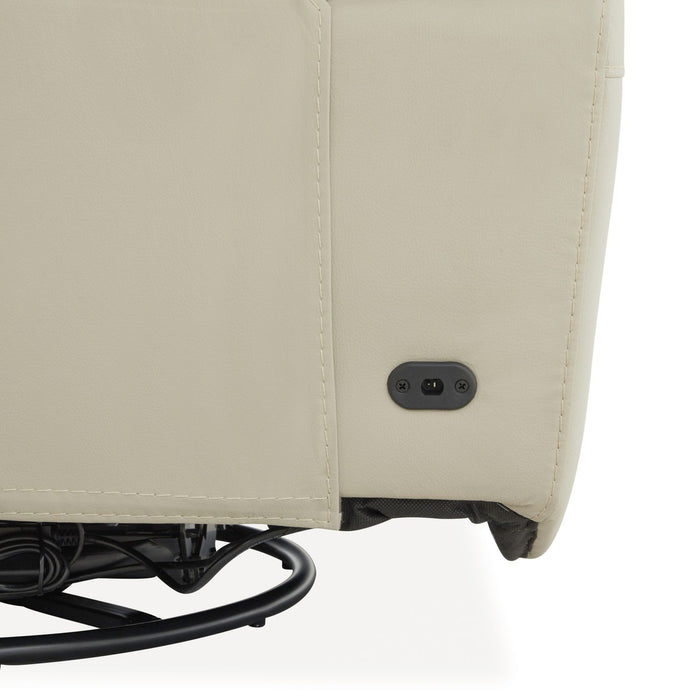 Alabaster Collection Top Grain Leather Power Recliners