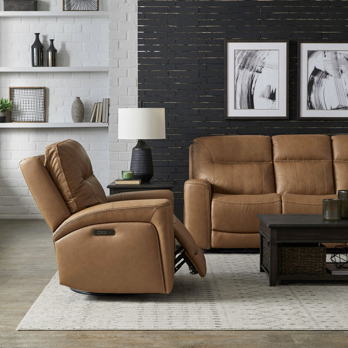 Velour Collection Top Grain Leather Recliner with Zero Gravity Power