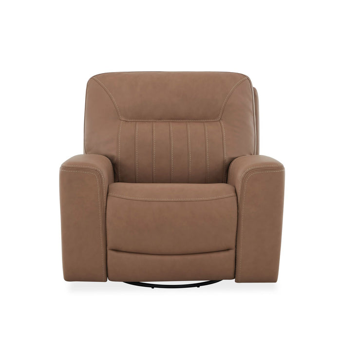Velour Collection Top Grain Leather Recliner with Zero Gravity Power