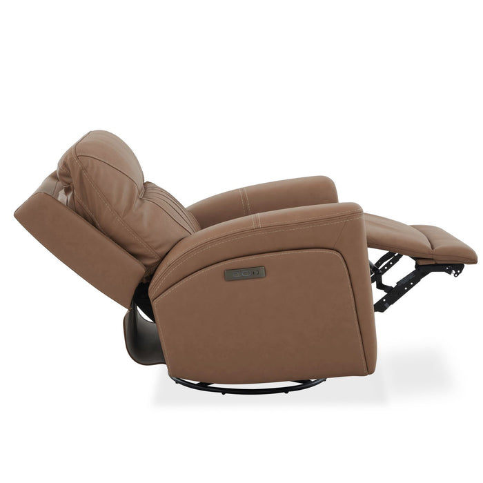 Velour Collection Top Grain Leather Recliner with Zero Gravity Power