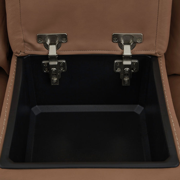 Velour Collection Top Grain Leather Recliner with Zero Gravity Power