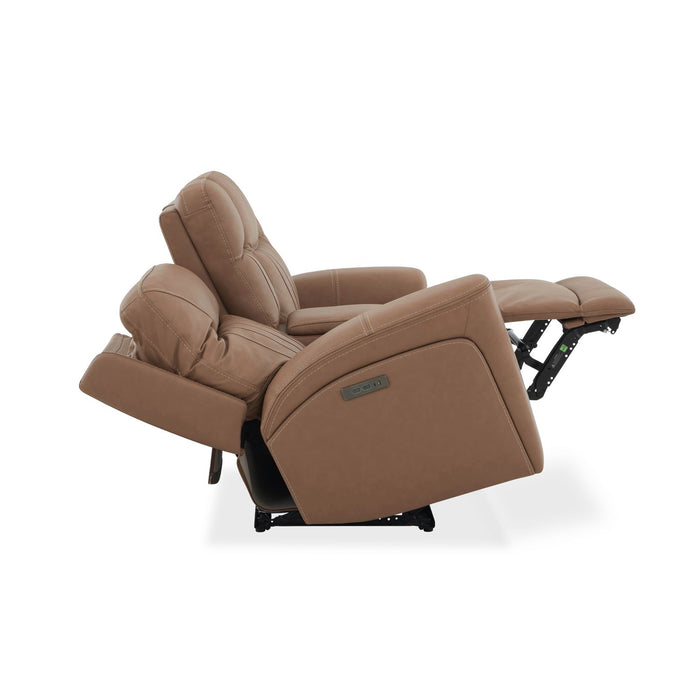Velour Collection Top Grain Leather Recliner with Zero Gravity Power