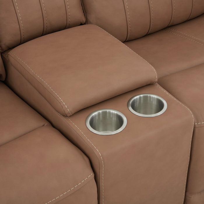 Velour Collection Top Grain Leather Recliner with Zero Gravity Power
