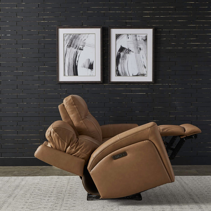 Velour Collection Top Grain Leather Recliner with Zero Gravity Power