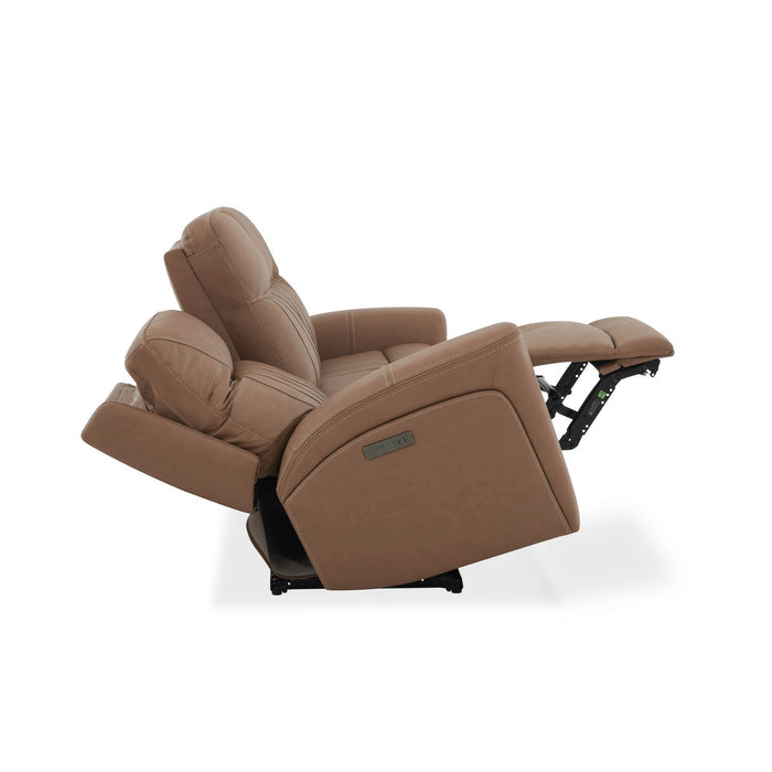 Velour Collection Top Grain Leather Recliner with Zero Gravity Power