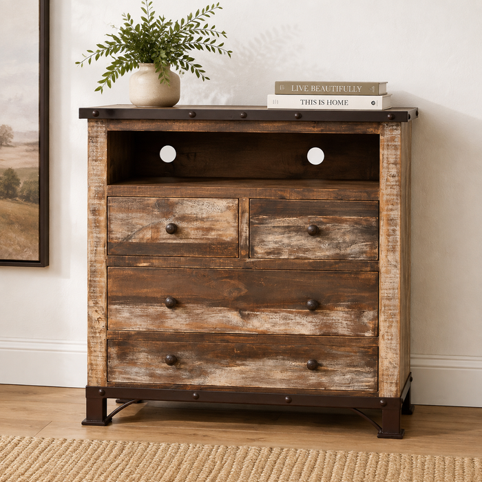 Bayshore Media Chest - Multicolor