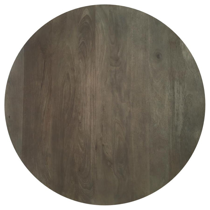 Cavara Solid Wood Coffee and End Table Set Brown