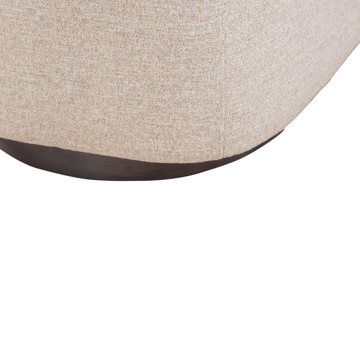 Meridian Collection Solid Wood Swivel Armchair