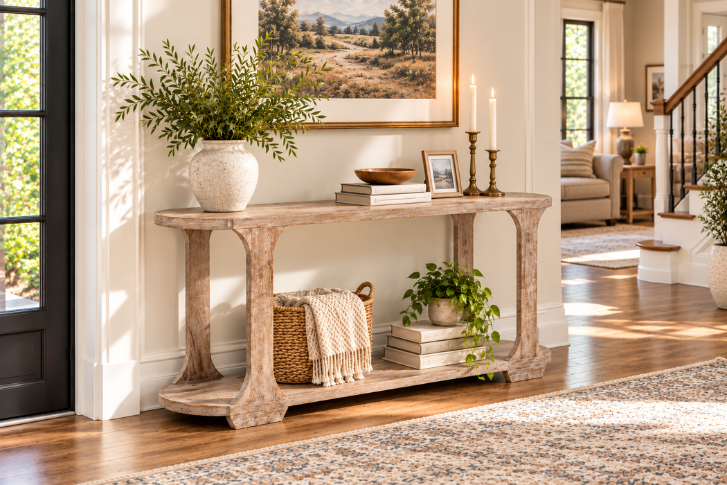 Balam, 1 Shelf, Sofa Table