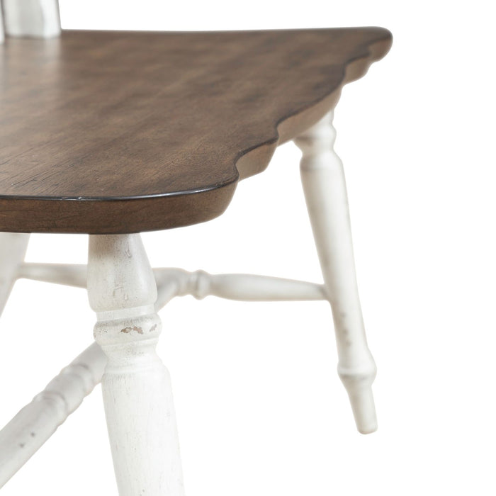 Maple Hill Rustic Farmhouse Rectangular Table Set