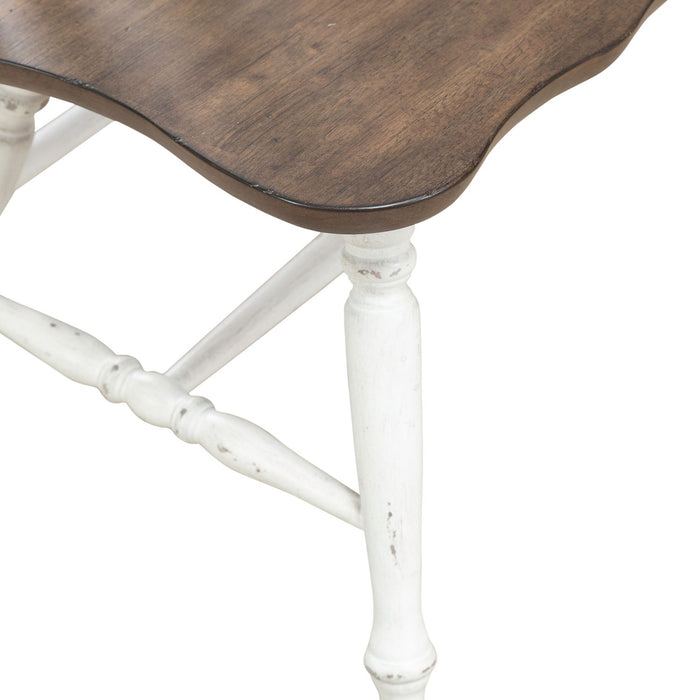 Maple Hill Rustic Farmhouse Rectangular Table Set