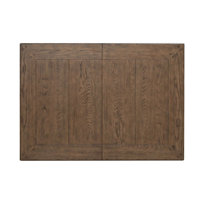 Maple Hill Rustic Farmhouse Rectangular Table Set