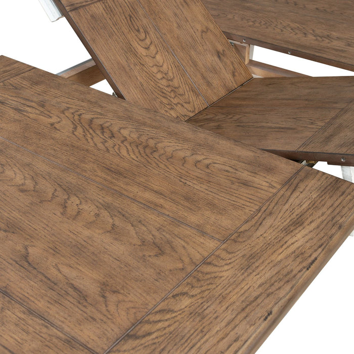 Rustic Farmhouse Rectangular Leg Dining Table