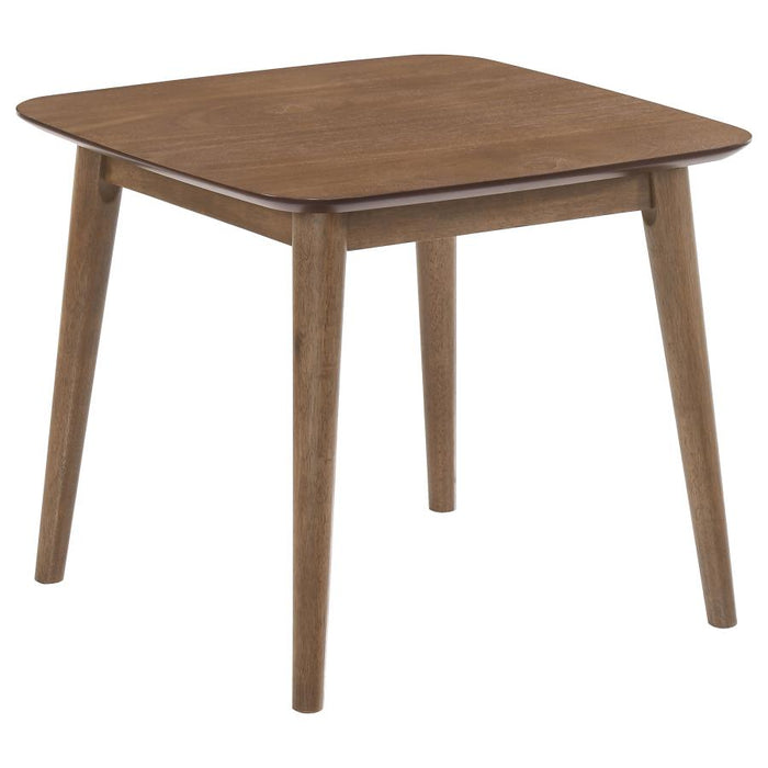 Atlantic  3-Piece Solid Wood Coffee and End Table Set Brown