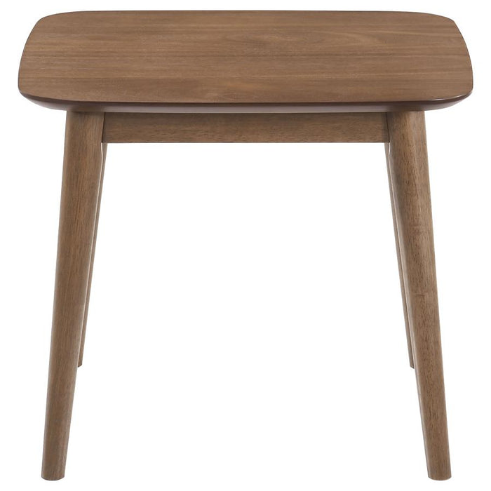 Atlantic  3-Piece Solid Wood Coffee and End Table Set Brown