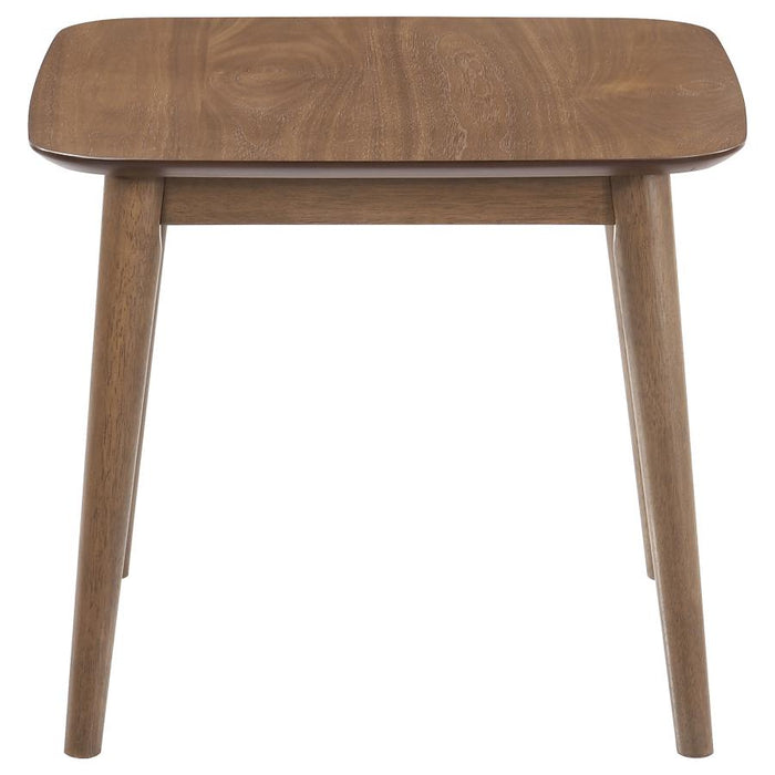 Atlantic  3-Piece Solid Wood Coffee and End Table Set Brown