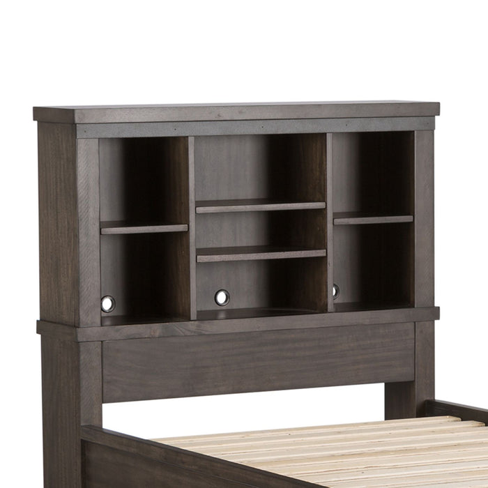 Elysium Youth Bookcase Bed with Storage –  Full and Twin Sizes