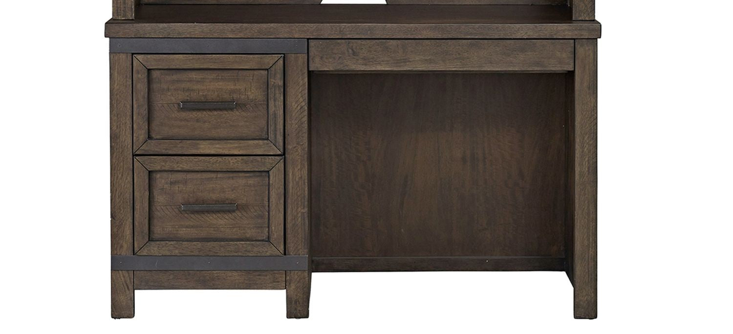 Valenwood Collection Office Desk – Farmhouse Style with Drawers