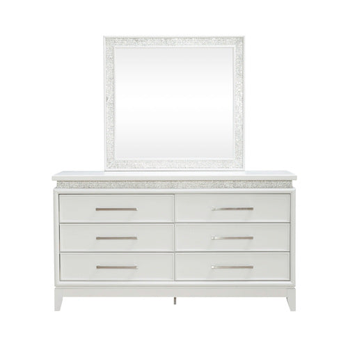 Reflections 6 Drawer Dresser w Lights