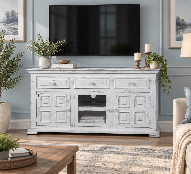 Keystone Panel Door TV Stand - 56" (2 Colors Available)